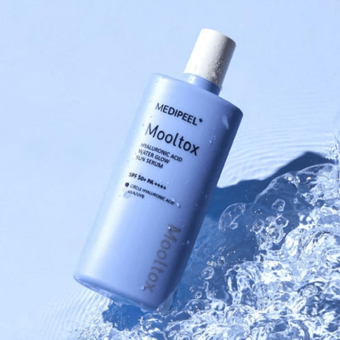 Hyaluronic Acid Mooltox Water Glow Sun Serum, SPF 50+/PA++++ 52 ml - WowSkin Romania